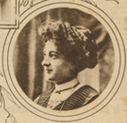 Blanche-Alice Laboubée, doodgeschoten in haar restaurant in de Brusselsestraat (foto weekblad Ons Land, 1919)